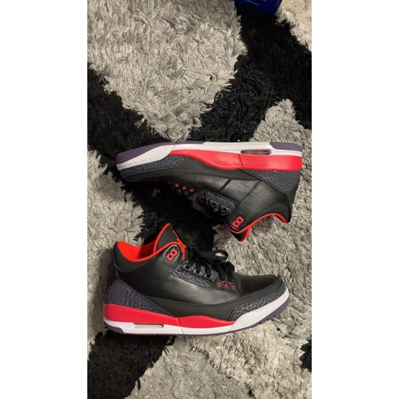 Nike Air Jordan 3 Retro Crimson size 13 136064-005 OG III Clean - Picture 1 of 5